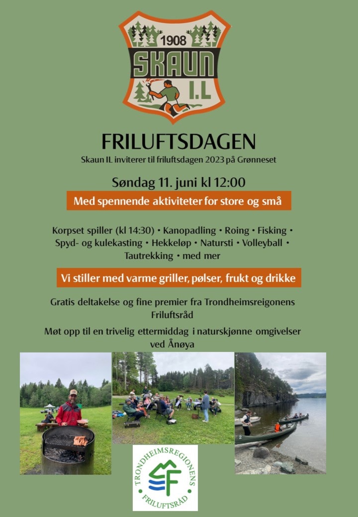 Friluftsdagen på Grønneset!